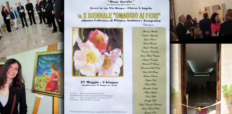 X BIENNALE “Omaggio ai fiori” 2012