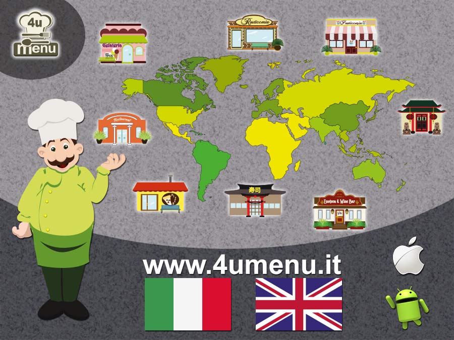 Al momento stai visualizzando Grafica web per l’app mobile 4umenu