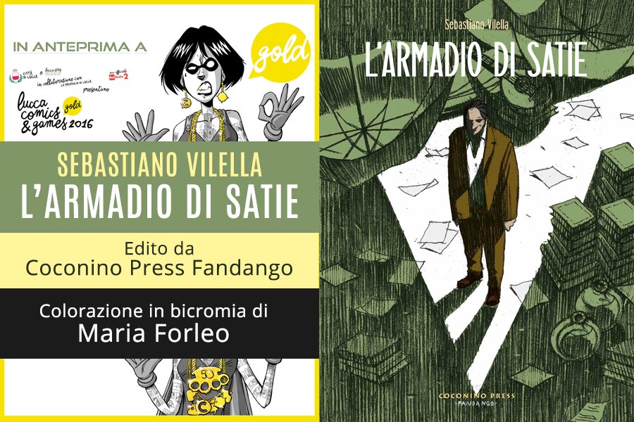 Al momento stai visualizzando L’Armadio di Satie in anteprima a Lucca Comics&Games