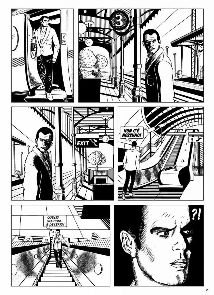 disegnare fumetti, tavola storia breve