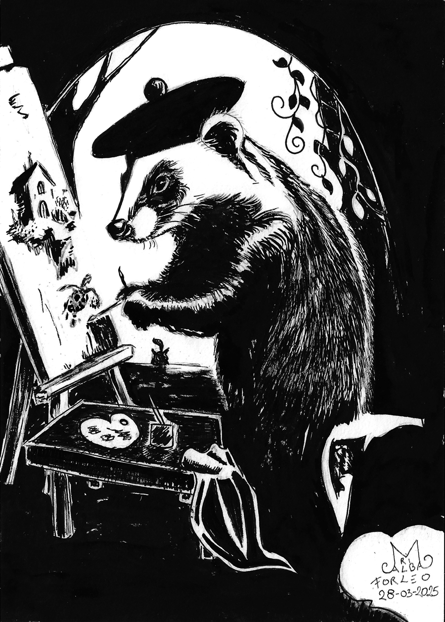 Tasso Fantasy che dipinge